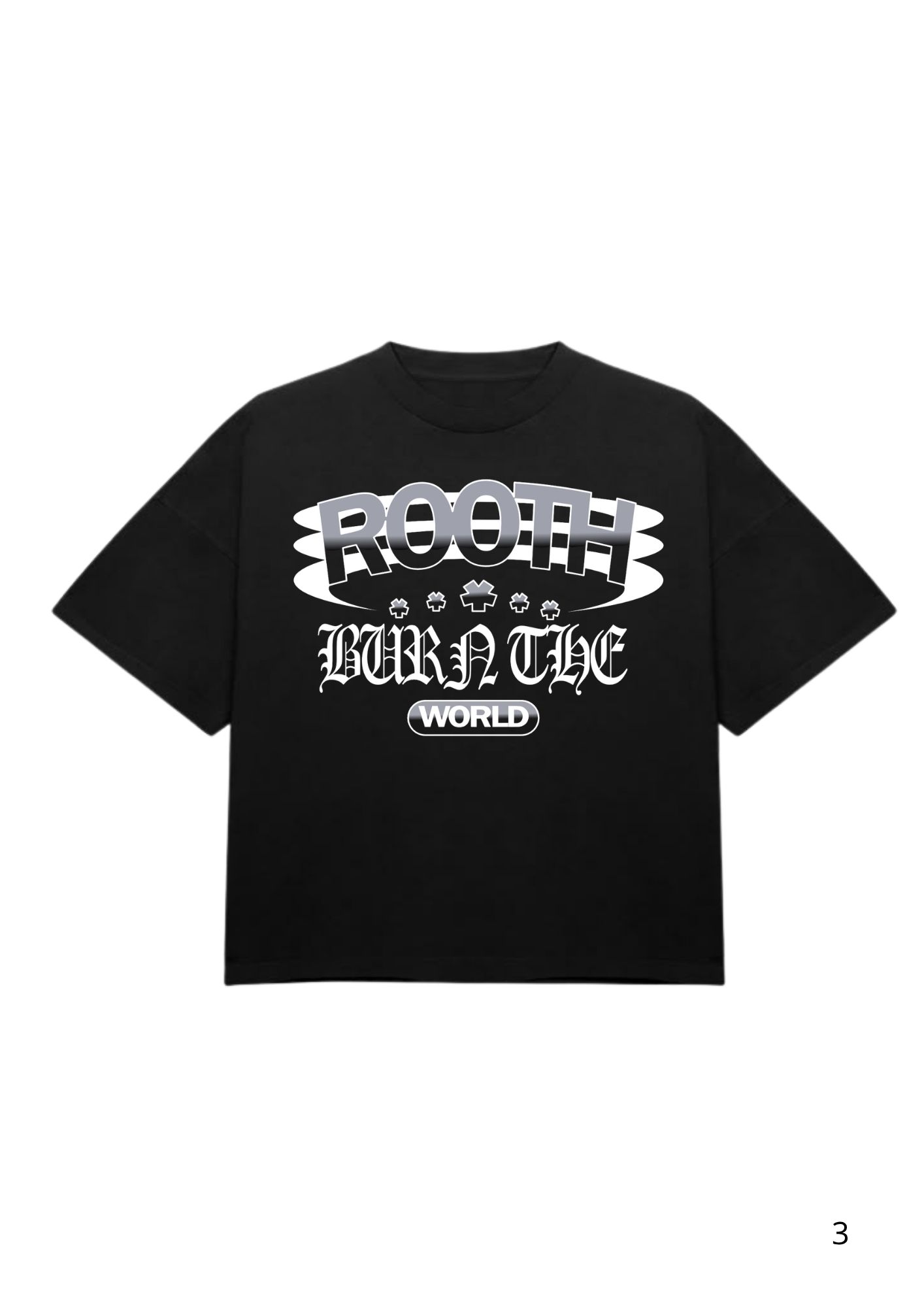 T SHIRT BURN THE WORLD